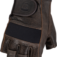 Highway 21 Half Jab Gloves Brown Xl - Black / 3X-Large - Harddrive Products