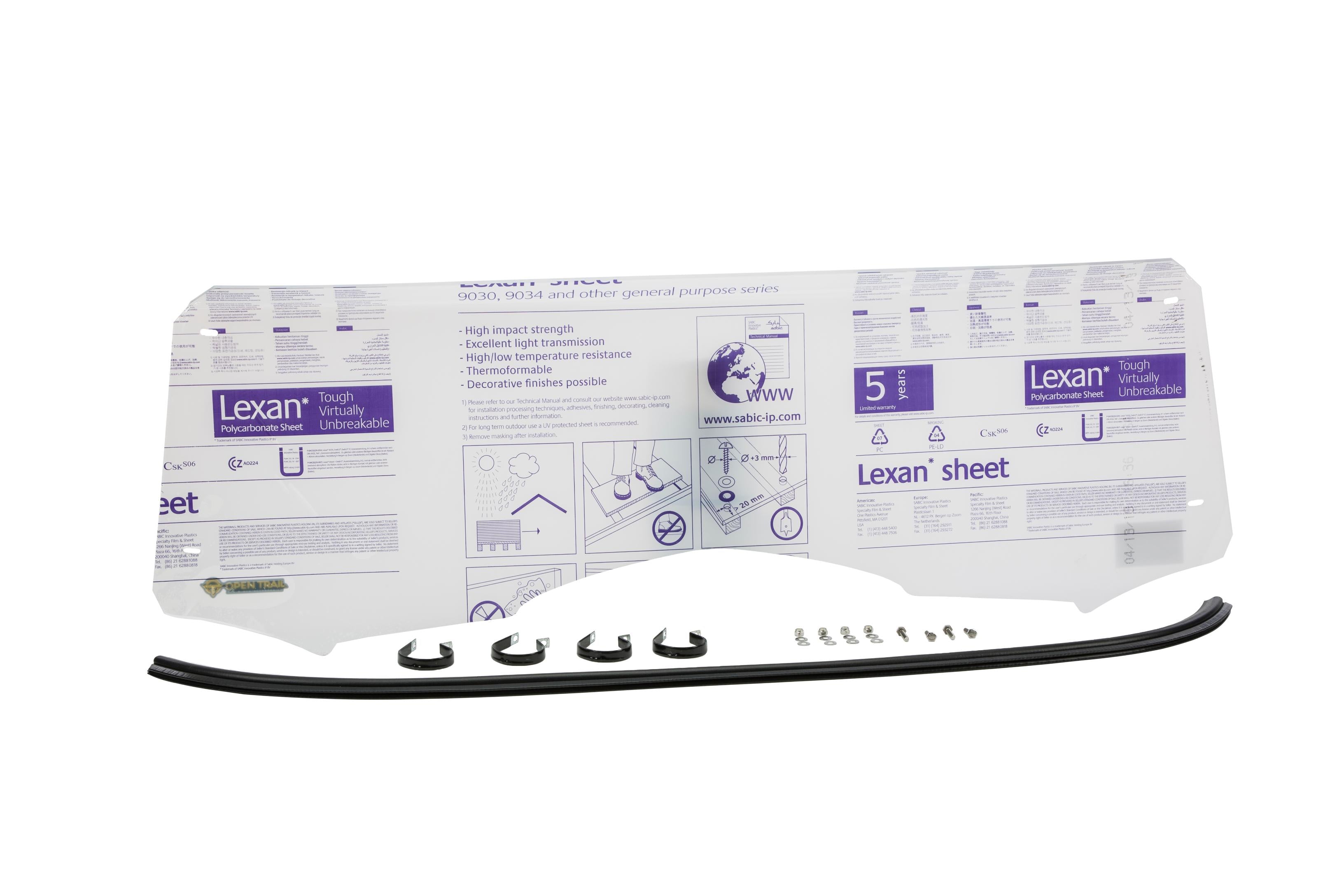 Open Trail Half Windshield - Atv Performance Products