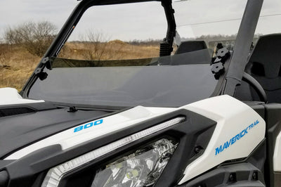 SPIKE Half Windshield Tinted Can Maverick Trail Windshield/Windscreen