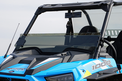 SPIKE Half Windshield Trr W/Tint Pol - Windshield/Windscreen