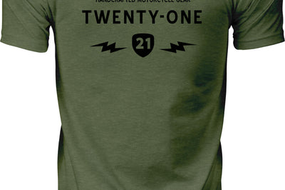 Highway 21 Halliwell Tee Green Xl - 3X-Large - Harddrive Products