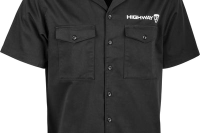 Highway 21 Halliwell Work Shirt Black Xl - 3X-Large - Harddrive Products