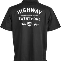 Highway 21 Halliwell Work Shirt Black Xl - 3X-Large - Harddrive Products