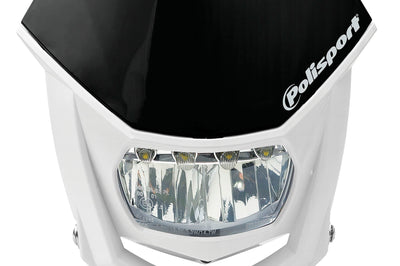 Polisport Halo Headlight Led Black/black - Black - Offroad Collection