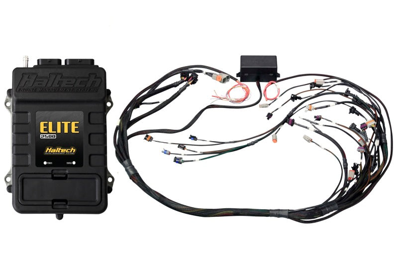 Haltech Elite 2500 Terminated Harness ECU Kit w/ EV6 Injector - Programmers & Chips
