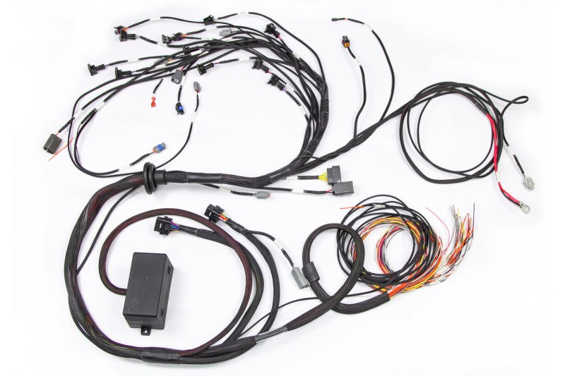 Haltech Nissan RB Elite 2000/2500 Terminated Engine Harness w/EV1 Injector Connectors - Components