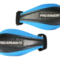 Pro Armor Hand Guards Blk/carb - Black/Red - Snowmobile Collection