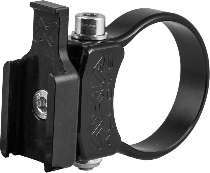 Axia Hand Held Radio Mount Silver - Black - Atv Performance Products