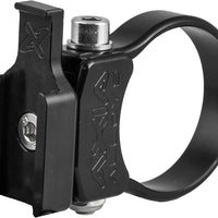 Axia Hand Held Radio Mount Silver - Black - Atv Performance Products