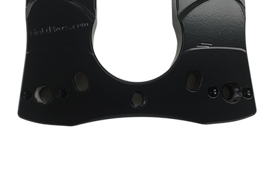 Helibars Handlebar Bridge Riser Black Yam - Street Collection