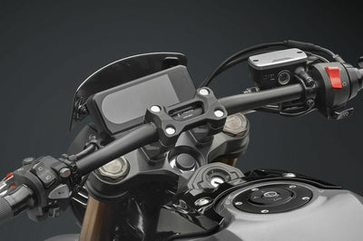 Rizoma Handlebar Drag Black Dia 22-29mm/h 0mm/w 755mm - Street Collection
