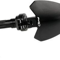 PUIG Handlebar End Folding Mirror Left Black