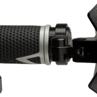 PUIG Handlebar End Folding Mirror Left Black