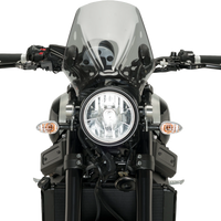 Puig Handlebar End Folding Mirror Right Black