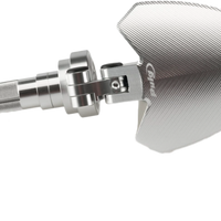 Puig Handlebar End Folding Mirror Right Silver
