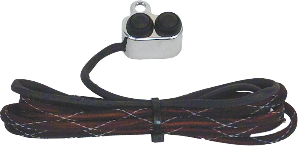 Arnott Handlebar-mounted Push-button Switch Control Chrome - Harddrive Products