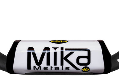MIKA METALS Handlebar Raw Series 1 1/8’’ Cr High Bend Wht