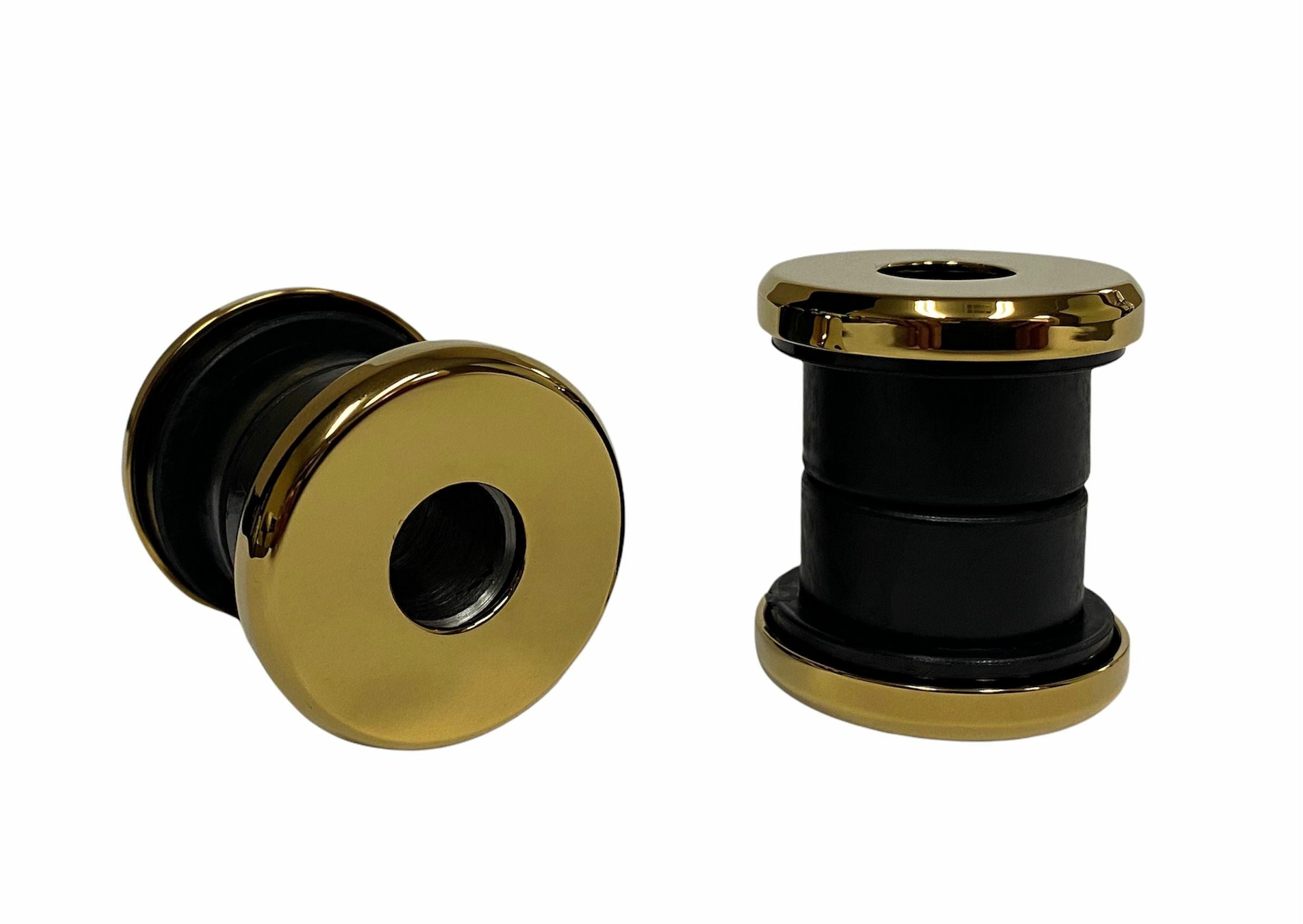 Pro One Handlebar Riser Damper Kit Polyurethane Bushing Red Anodi - Gold - Harddrive Products