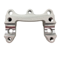 HELIBARS Handlebar Riser Silver Tri - Risers