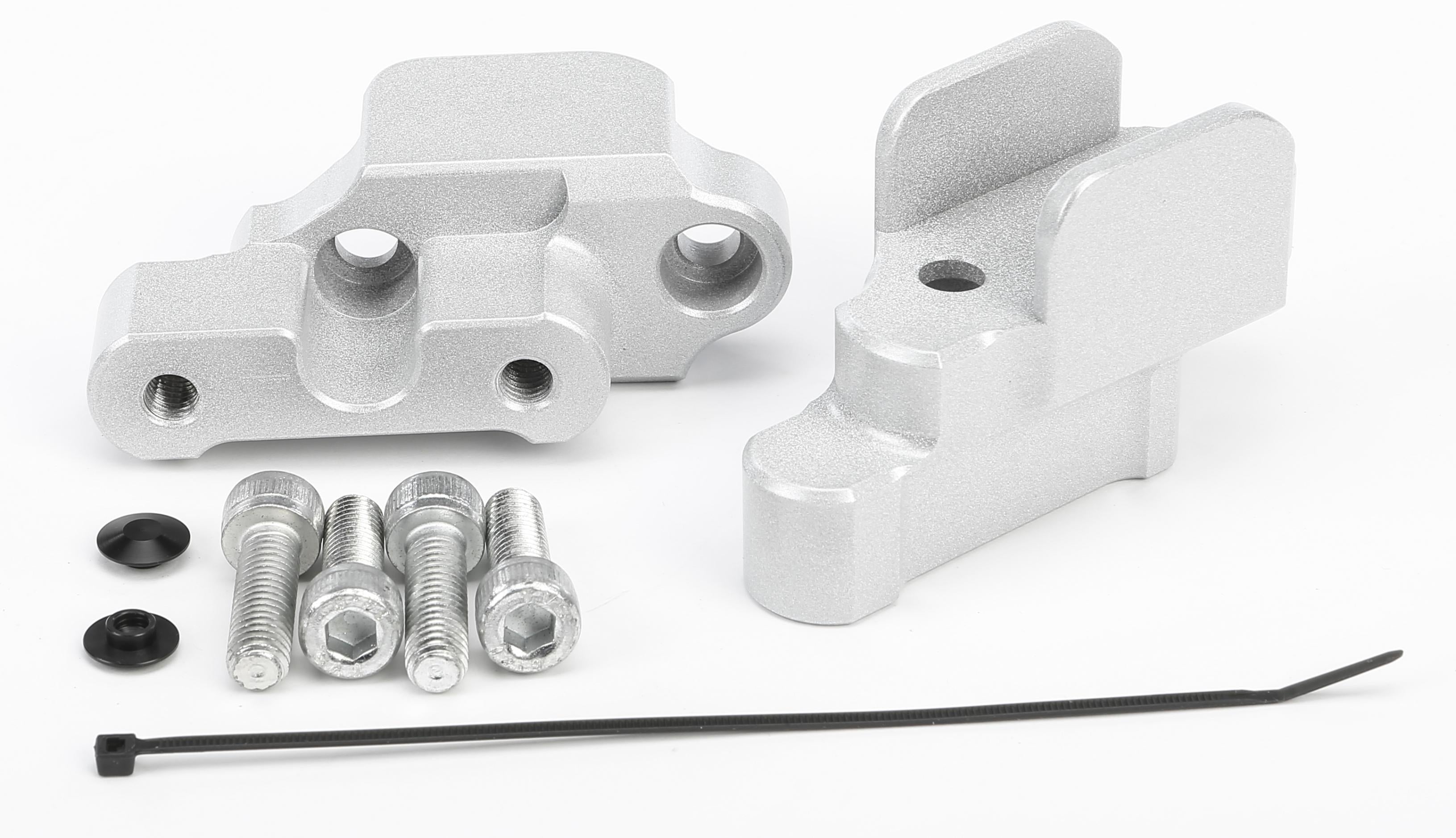 Helibars Handlebar Risers Silver Bmw - Street Collection