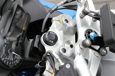 Helibars Handlebar Risers Silver Bmw - Street Collection