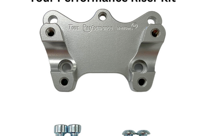 HELIBARS Handlebar Risers Silver Tri - Handlebars