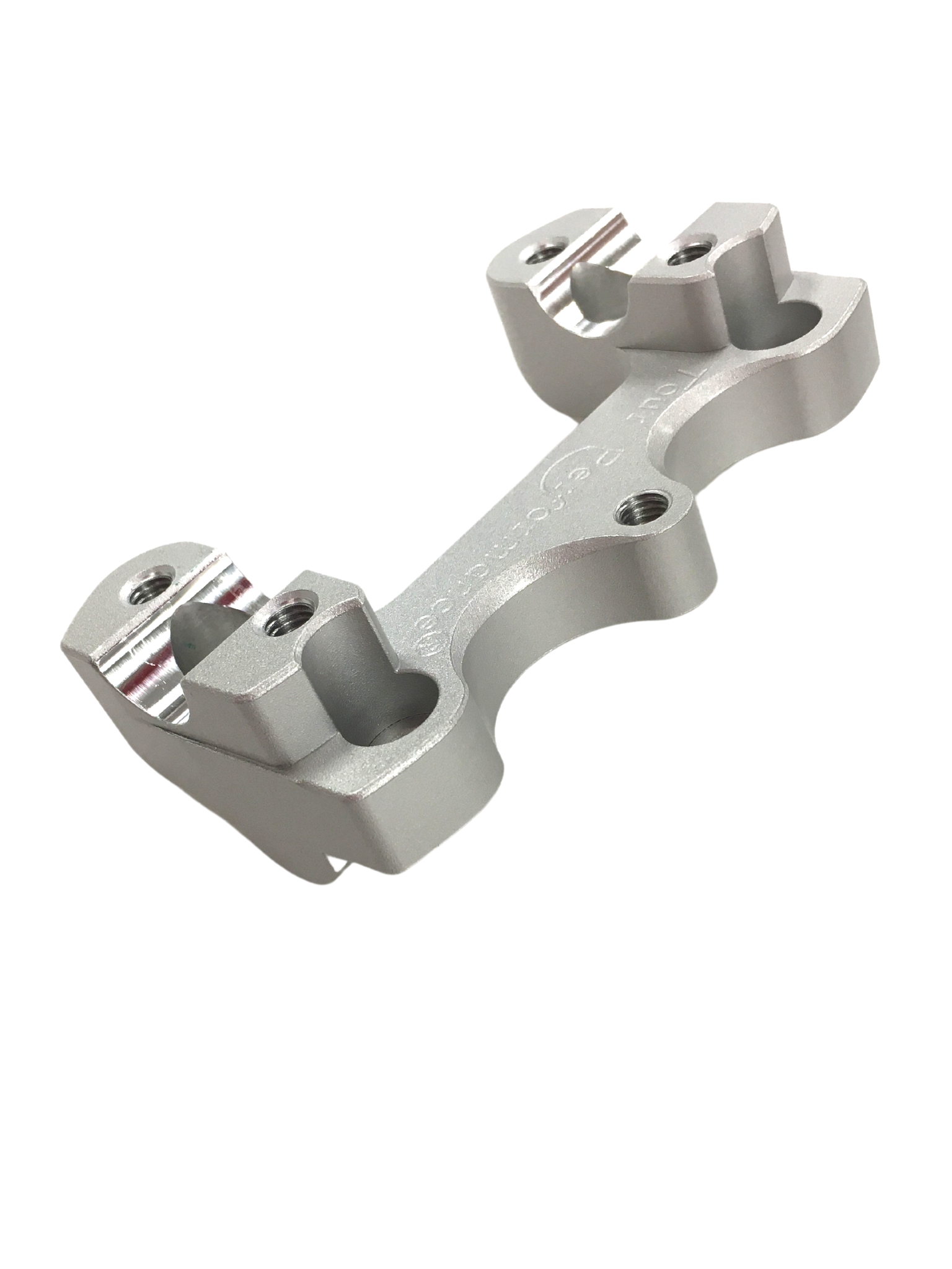 Helibars Handlebar Risers Silver W/ram Ball Tri - Street Collection