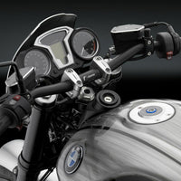 Rizoma Handlebar Tapered Black Dia 22-29mm/h 35mm/w 755mm - Street Collection