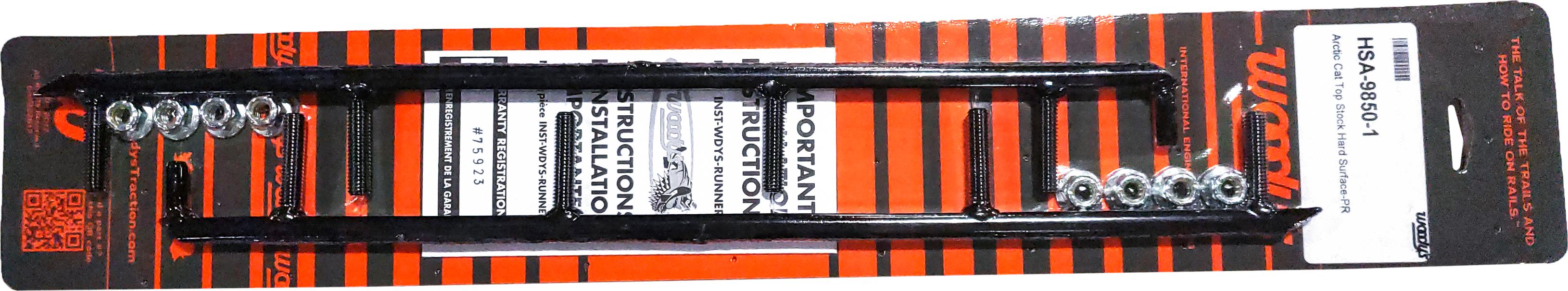 Woodys Hard Weld Runners A/c - Snowmobile Collection