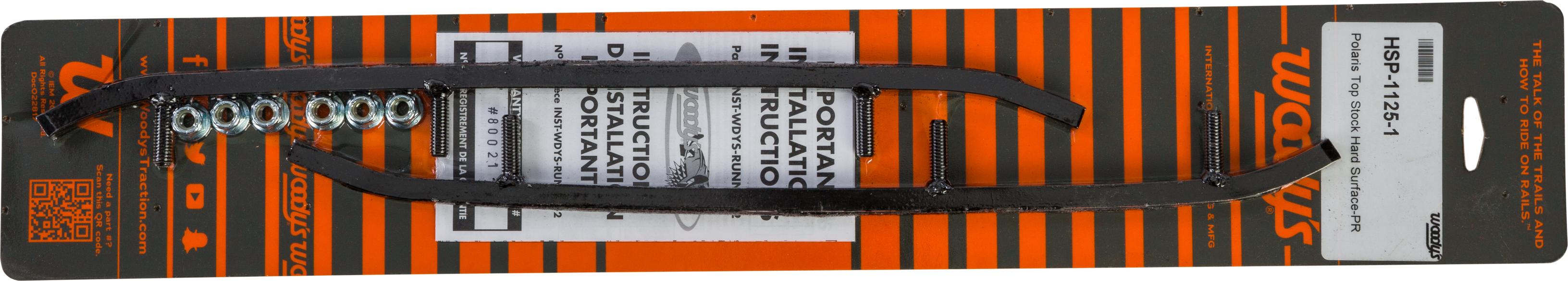 Woodys Hard Weld Runners Pol - Snowmobile Collection