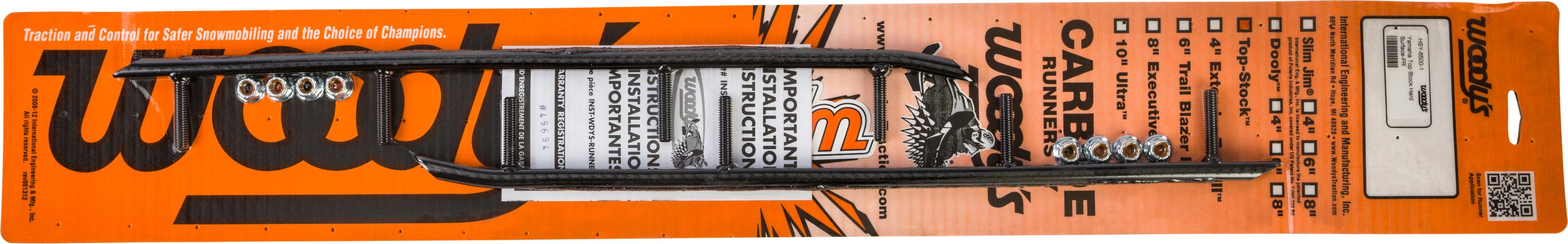 Woodys Hard Weld Runners Yam - Snowmobile Collection