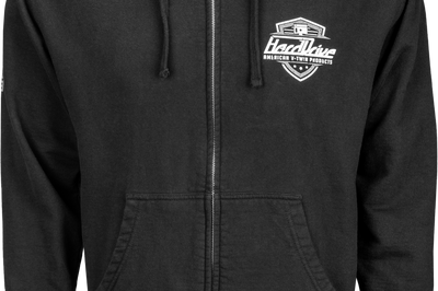HARDDRIVE Harddrive Shield Hoodie Black/White Lg