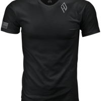 HARDDRIVE Harddrive Shield Tee Black/White 3x