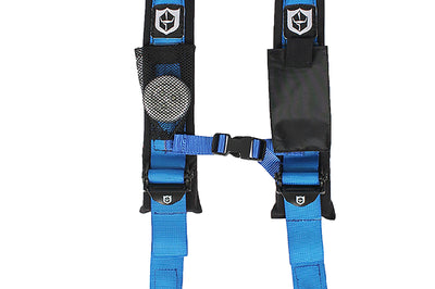 Pro Armor Harness Passenger Silver - Blue - Atv Performance Products