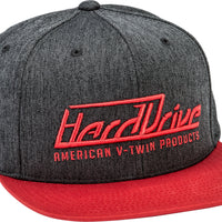 Harddrive Hat Black/red - Black/Grey / One Size Fits Most - Products