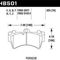 Hawk Performance 07-15 Audi Q7 Base / Premium HP + Compound Front Brake Pads - Brakes Rotors &