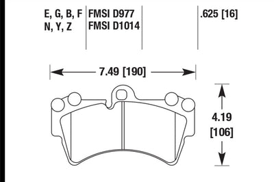 Hawk Performance 07-15 Audi Q7 Base / Premium HP + Compound Front Brake Pads - Brakes Rotors &