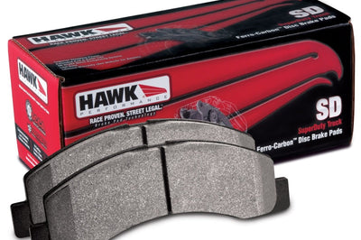 Hawk Performance 08-10 Toyota Land Cruiser / 07-10 Tundra Super Duty Street Front Brake Pads - Brakes Rotors &