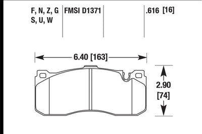 Hawk Performance 08-13 BMW 1-Series HPS 5.0 Front Brake Pads - Brakes Rotors &