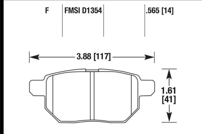 Hawk Performance 08-15 Scion xB HPS 5.0 Rear Brake Pads - Brakes Rotors &