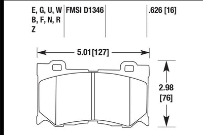 Hawk Performance 09-12 Infiniti G37 Sport HPS Street Front Brake Pads - Brakes Rotors &