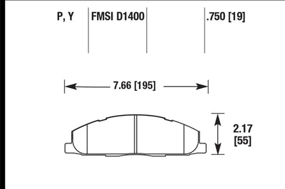 Hawk Performance 09-14 Dodge Ram 2500/3500 Rear LTS Brake Pads - Brakes Rotors &