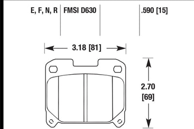 Hawk Performance 93-98 Toyota Supra TT HPS 5.0 Street Rear Brake Pads - Brakes Rotors &