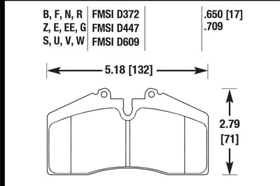 Hawk Performance Audi/Porsche Rear AND ST-40 Ceramic Street Brake Pads - Brakes Rotors &