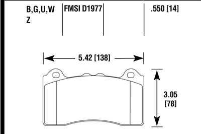 Hawk Performance HP Plus Track Only Ferro-Carbon Brake Pads - Brakes Rotors &