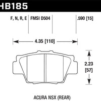 Hawk Performance HP + Street Brake Pads - Brakes Rotors &