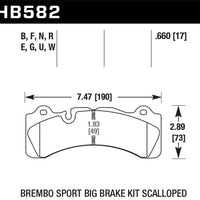 Hawk Performance HPS Street Brake Pads - Brakes Rotors &