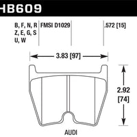 Hawk Performance HPS Street Brake Pads - Brakes Rotors &