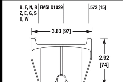 Hawk Performance HPS Street Brake Pads - Brakes Rotors &