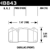 Hawk Performance Ceramic Brake Pads - Brakes Rotors &
